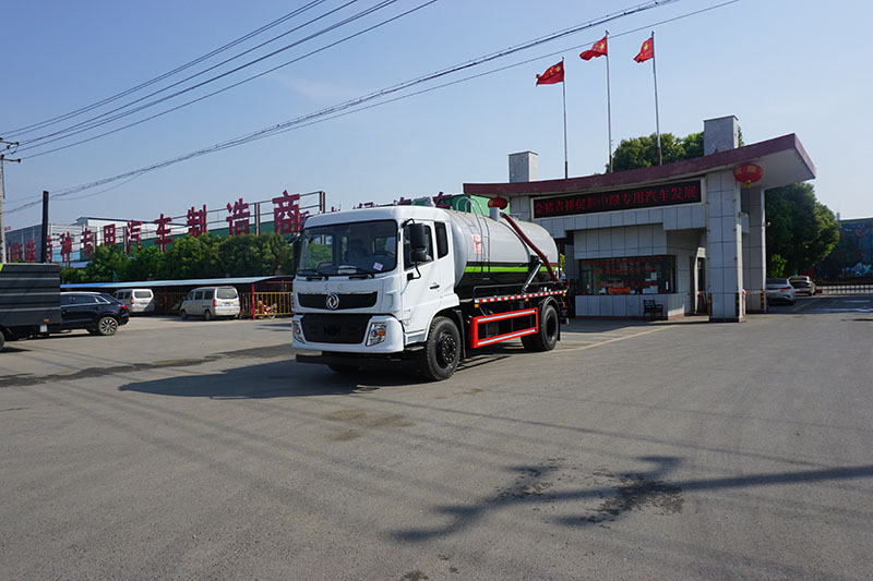 中潔牌XZL5186GXW6型東風吸污車