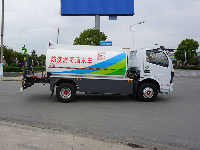 中潔牌XZL5080TSDBEV純電動(dòng)防役消毒灑水車(chē)